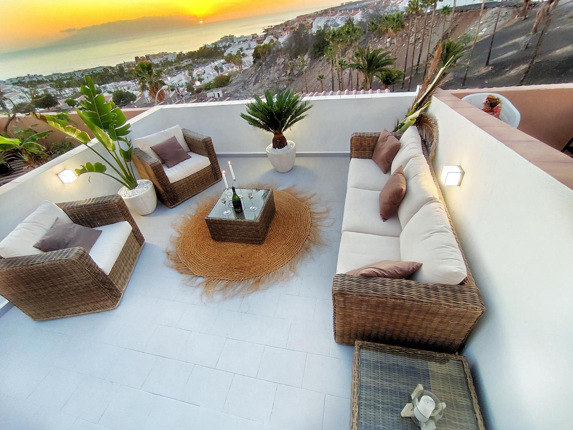 Luxury Ocean View Apartment Costa Adeje Eksteriør billede