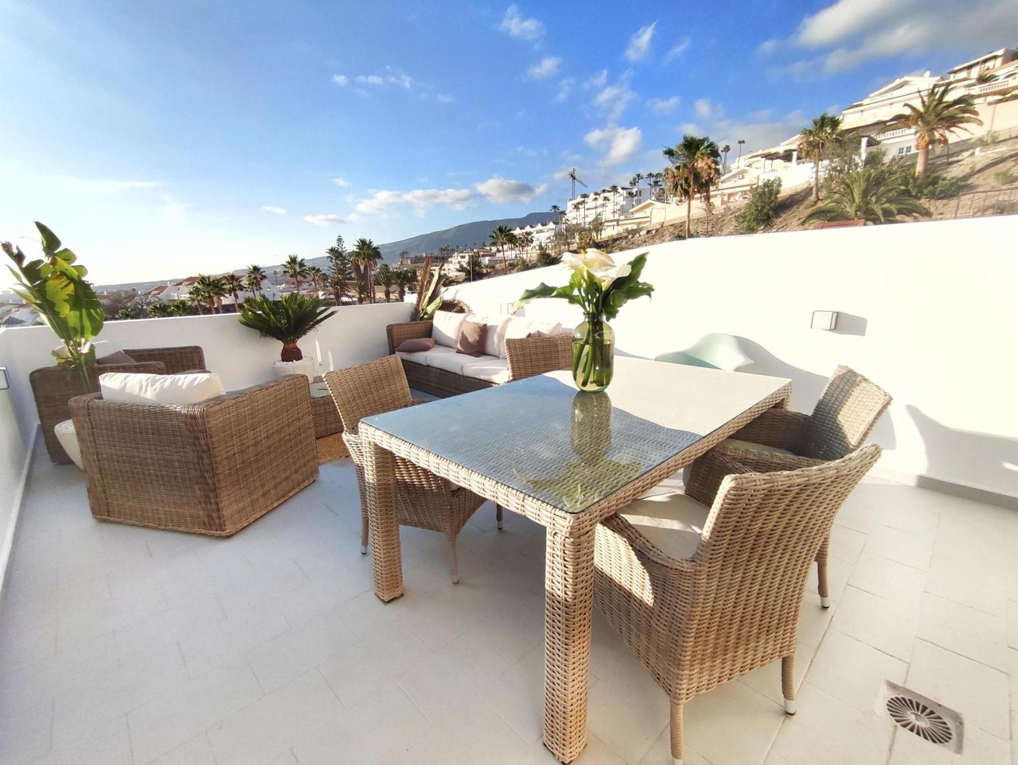 Luxury Ocean View Apartment Costa Adeje Eksteriør billede